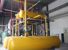 開冉制冷-4000立方低溫庫(kù)設(shè)備機(jī)房展示